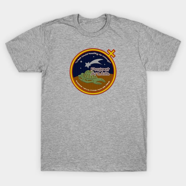 Project Anubis Venus Probe Patch T-Shirt by ATBPublishing